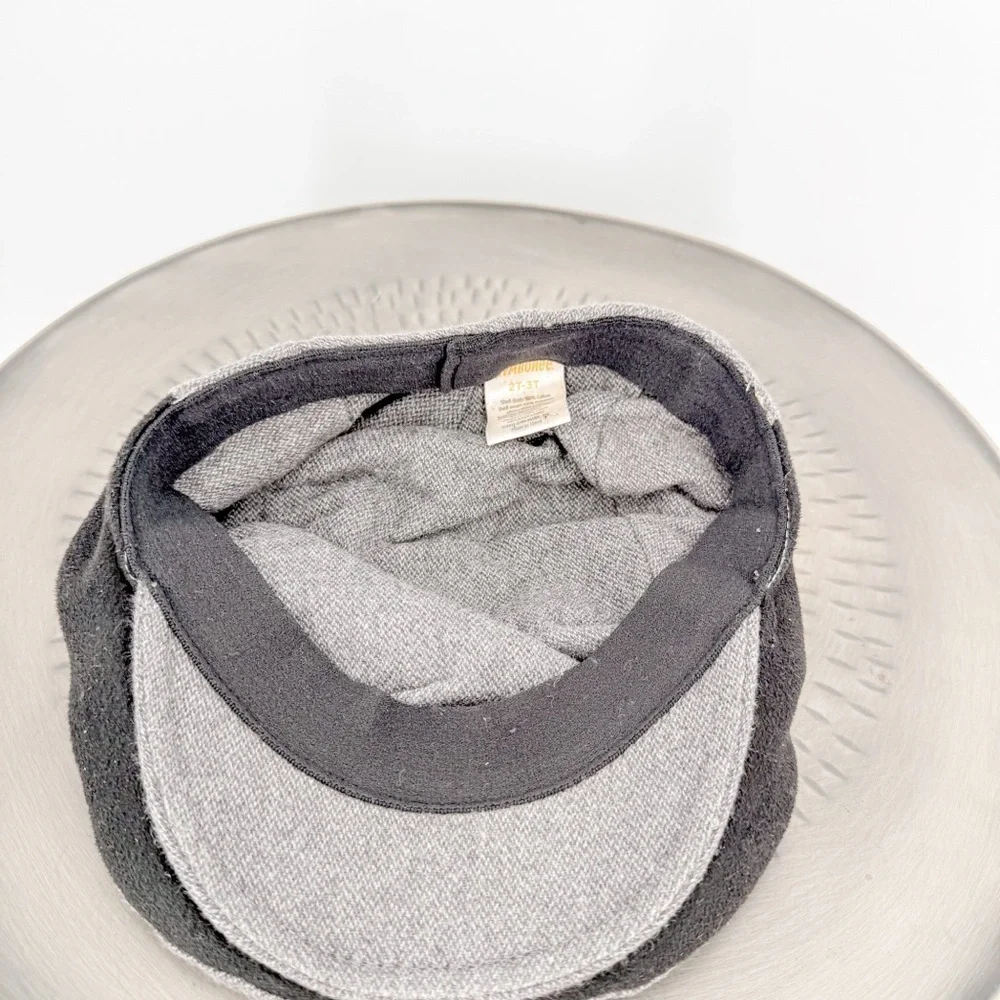 Gymboree Gray and Black Kids Hat